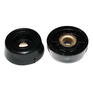  Round Rubber Cabinet Equipment Feet Recessed Bumpers .859 