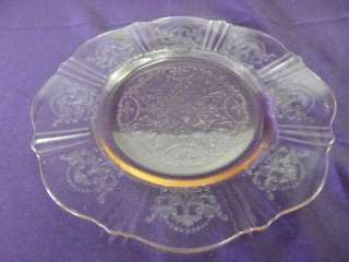 DEPRESSION GLASS MACBETH EVANS AMERICAN SWEETHEART PINK BREAD & BUTTER 