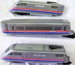   Amtrak CE G Scale Train Set Germany Original Box 3 Car Set NR  