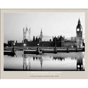 Monochrome   Big Ben and the Houses of Parliament