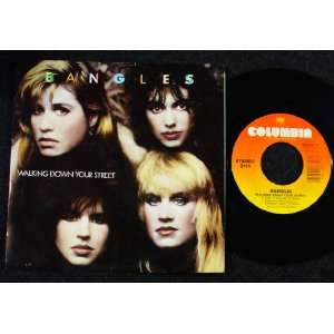   Down Your Street / Let it Go; w/ picture sleeve Bangles Music
