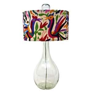  Shelly Glass Lamp in Bright Colors