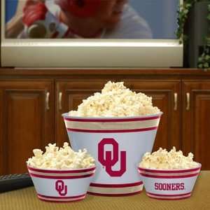  Oklahoma Sooners Home Gating Melamine Bowls Set Kitchen 