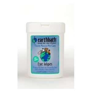  Earthbath Totally Natural Eye Wipes 25 Count