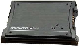 2011 KICKER ZX500.1 500W Car MONO D Audio Amplifier Amp 713034054795 