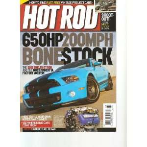 Hot Rod Magazine (March 2012) Various  Books