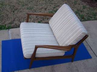   Selig Walnut Mid Century Modern/ Eames Era Danish Lounge chair  