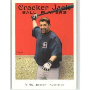  2004 Topps Cracker Jack Mini Stickers #119 Fernando Vina   Seattle 