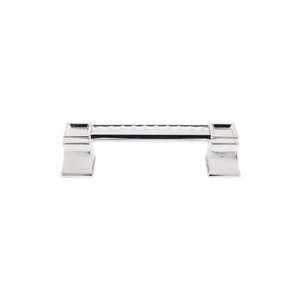 Great Wall Pull 4 Drill Centers   Polished Nickel