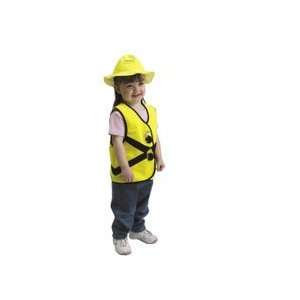  Construction Worker Vest & Hat Toys & Games