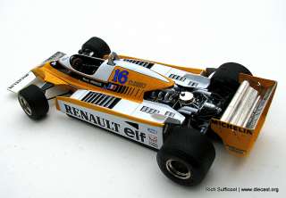   16  Rene Arnoux  French Grand Prix at Paul Rica  No Driver diecast car