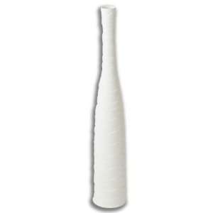  Cadence Porcelain Vase  36 (Matte White) (36H x 7W x 7 