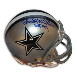  Randy White Dallas Cowboys Autographed Mini Helmet with 