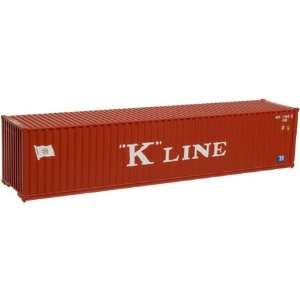  HO 40 Standard Container, K Line #2 (3) Toys & Games