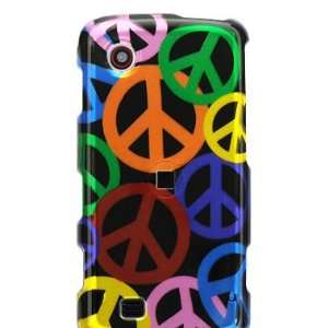     Cool Black Rainbow Peace Sign Print Cell Phones & Accessories