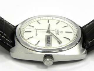 Mens Stainless Steel Omega Automatic Seamaster Day & Date  