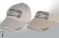 CRAPPIE Cap (fishing hat) Removable Sweatband Velcro Strap Extended 