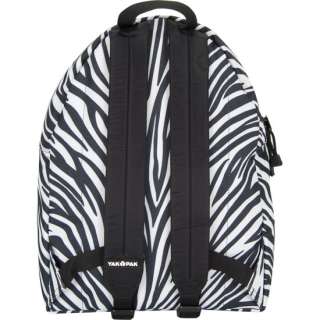 Yak Pak Zebra Backpack YakPak Black White Girls Bag NEW  