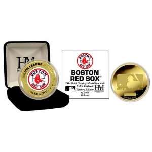 Boston Red Sox 24Kt Gold And Color Team Commemorative Coin  