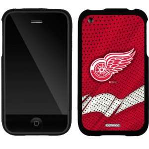  NHL Detroit Red Wings   Home Jersey design on iPhone 3G/3GS Slider 