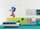 SUPER HUGE SONIC The Hedgehog Removable Repositionable Cool XXL WALL 