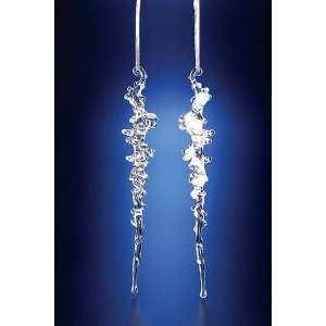  Christmas Holiday Icicles Ornaments   Set of 2