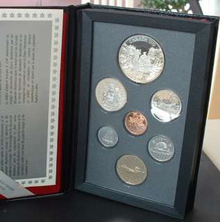 CANADA 1989 PROOF DOUBLE DOLLAR SET ***7 COINS***  