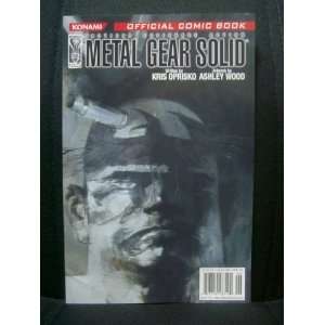  Metal Gear Solid #10 Kris Oprisko, Ashley Wood Books