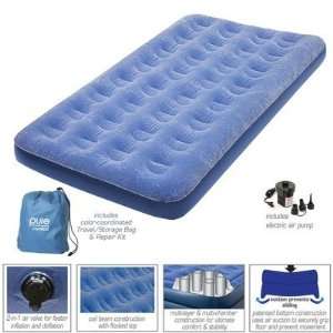  Twin Low Profile Flock Top Air Bed