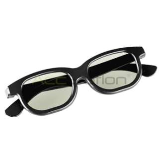   Polarized Plastic 3D Glasses Lens For 3D Movie Blu Ray Video Game