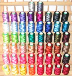 This set includes the most commonly used color threads and will 