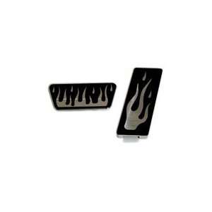    All Sales 33FK Black Powder Coat Flame Pedal Kit Automotive