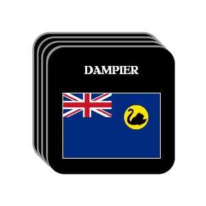  Western Australia   DAMPIER Set of 4 Mini Mousepad 