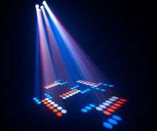   DMX Dazzling Multicolored LED Effect Light, RGBWA 613815570400  