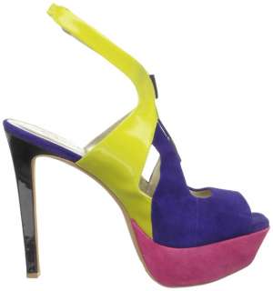NIB Womens Shoes Jessica Simpson BENDIE Platform Sandals Heels Purple 