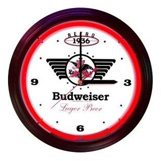  Budweiser Neon Clock
