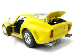 FERRARI 250 GTO YELLOW 118 DIECAST MODEL CAR  