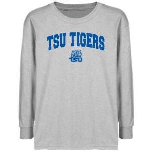 Tennessee State Tigers Youth Ash Logo Arch T shirt      
