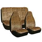 leopard print seat covers for saturn ion 2003 2007 expedited
