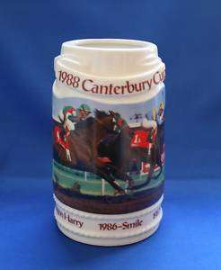1988 Canterbury Cup Stein   Canterbury Downs  