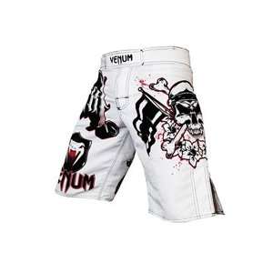  Muay Thai Fighters Fightshorts WHITE by Venum Sports 