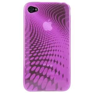  CES PINK DOT WAVE CASE COVER FOR THE IPHONE 4 Cell Phones 