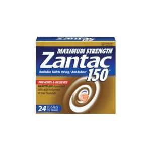  Zantac 150 Tabs Max Strength Size 24 Health & Personal 
