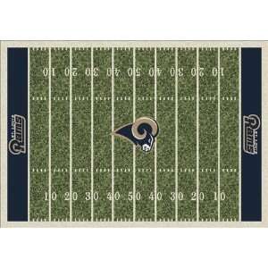   St. Louis Rams 3 10 x 5 4 Home Field Area Rug