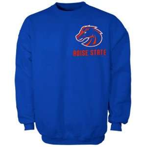  BSU Bronco Hoody Sweat Shirt  Boise State Broncos Royal 