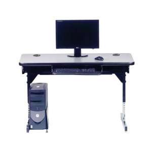  8700 Series Rectangular Computer Table with Grommets   T 