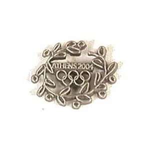  2004 Athens Olympics Silver Wreath Pin