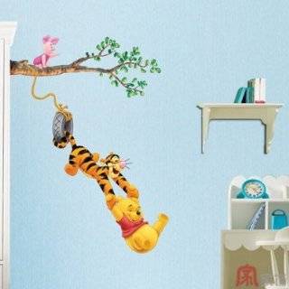  Disney Winnie the Pooh & Friends Nursery Vinyl Wallpaper 
