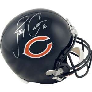  Jay Cutler Autographed Helmet  Details Chicago Bears 