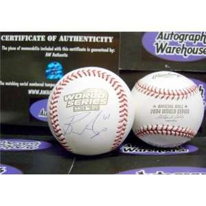 Bronson Arroyo Autographed/Hand Signed 2004 World Series Baseball 